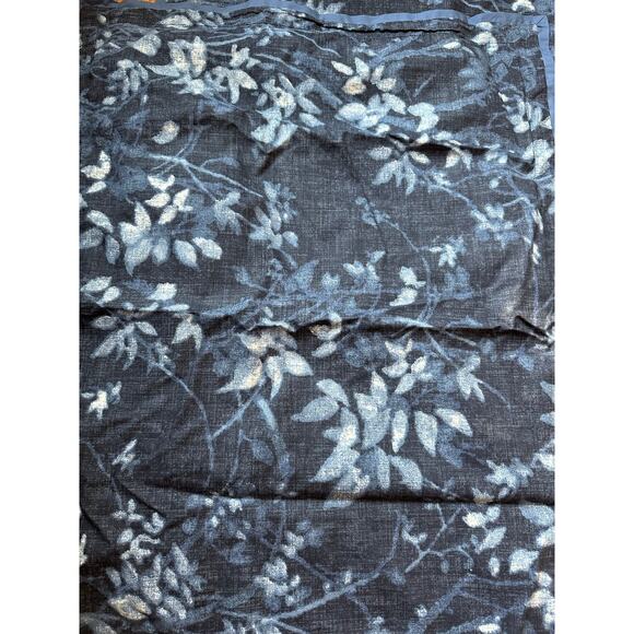 Ralph Lauren Caterina 2 pillow cases shams Blue flower striped standard pair set - Picture 9 of 16